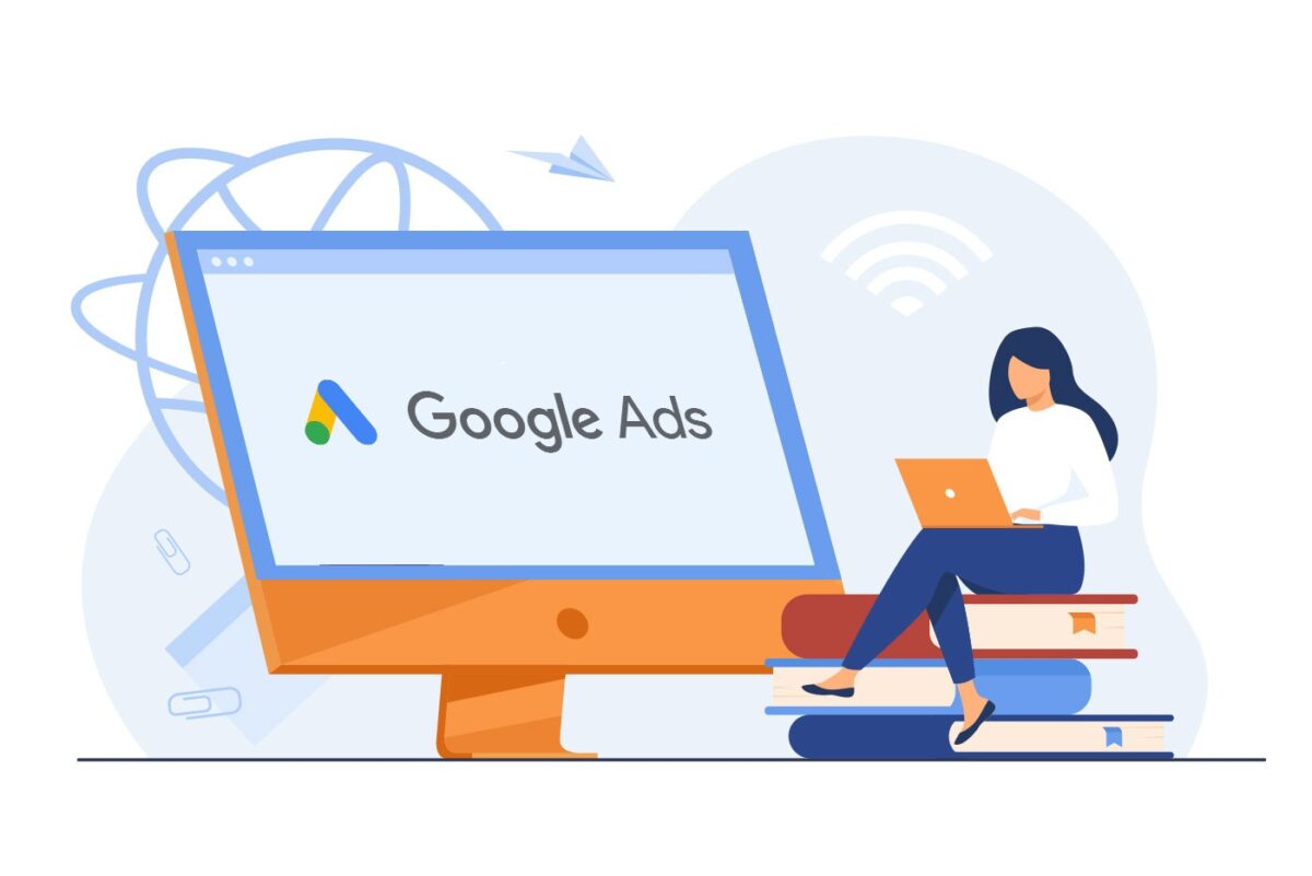 Social media marketing illustration