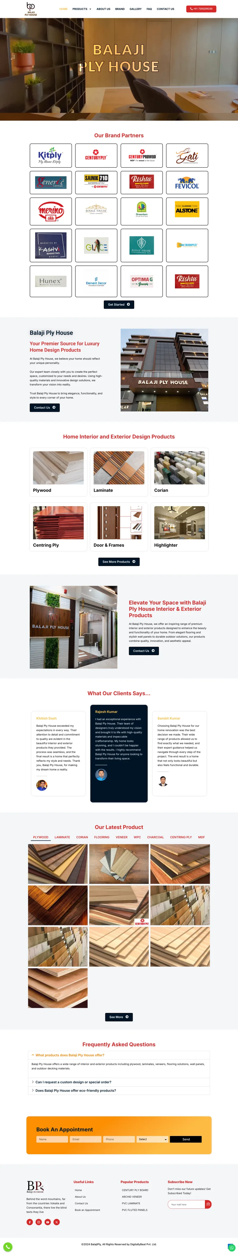 Balaji Ply House - Project Demonstration