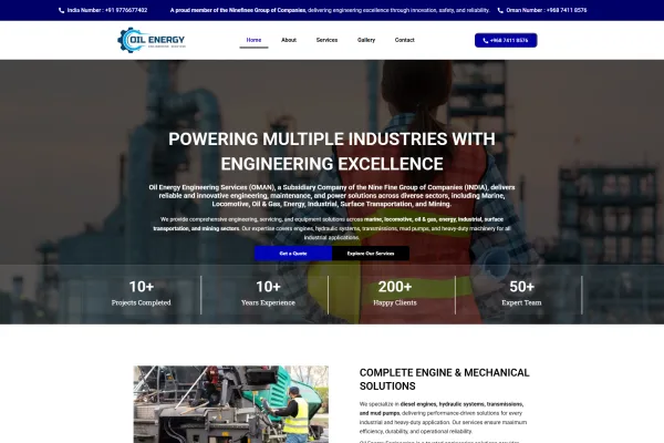 Oil Energy Engineering